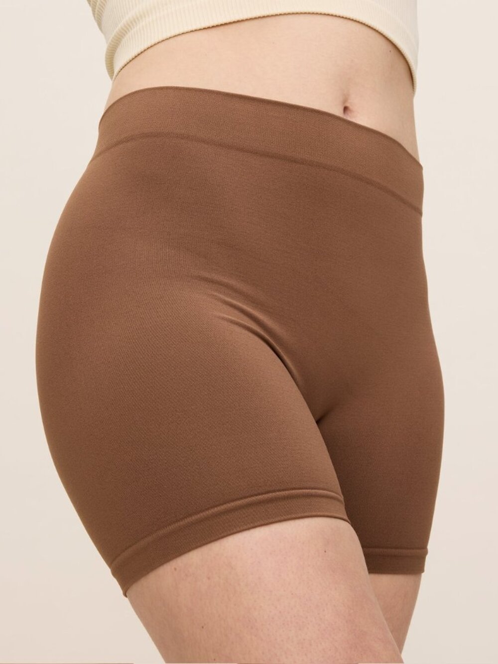 NEW Thighsociety Original Biker Short Anti-Chafe UPF 50+ 5" Raisin Size XL/2XL